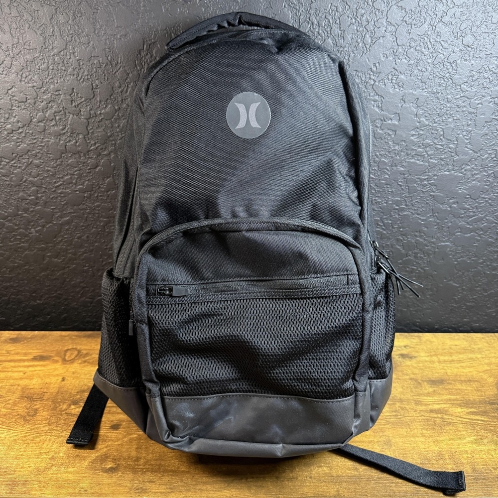 Hurley Renegade II Black Polyester Backpack Unisex‎ One Size
